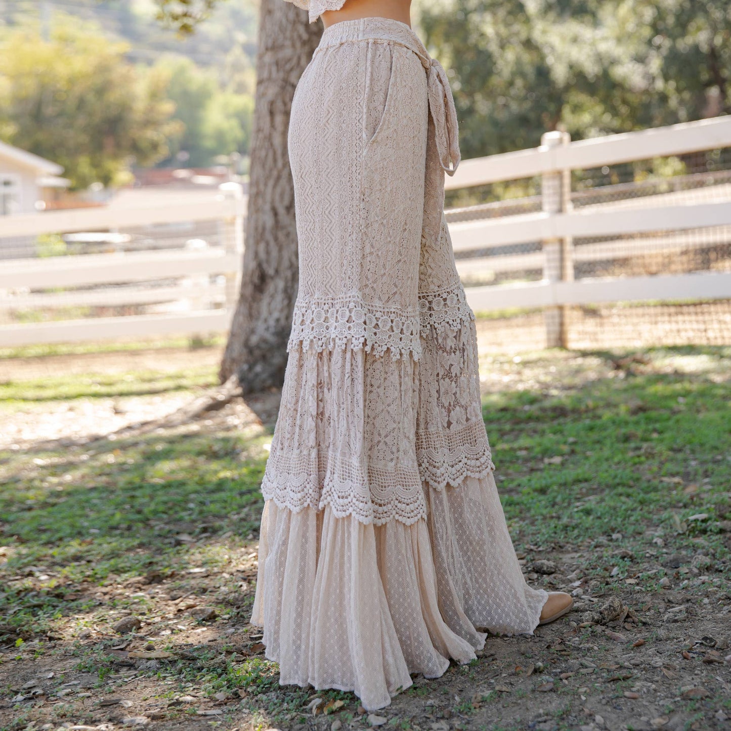 Desert Dream Cloud Pant Tiered Lace & Net Trims - NEW — image 4